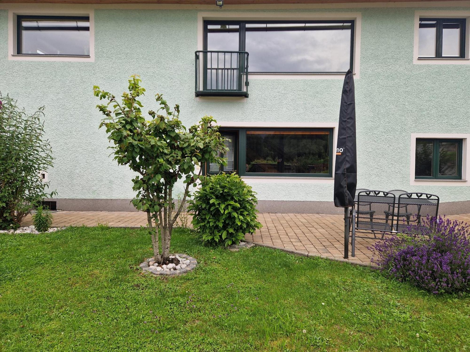 Wohnung Mit Garten Pettenbach Exteriör bild